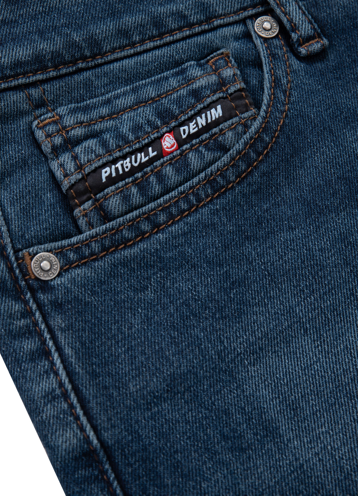 HIGHLANDER Long Navy Wash Jeans - Pitbullstore.eu