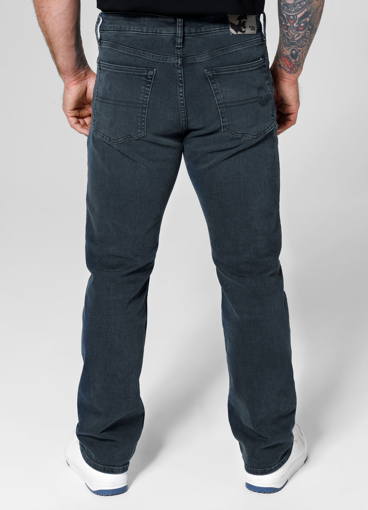 HIGHLANDER Long Dark Wash Jeans - Pitbullstore.eu