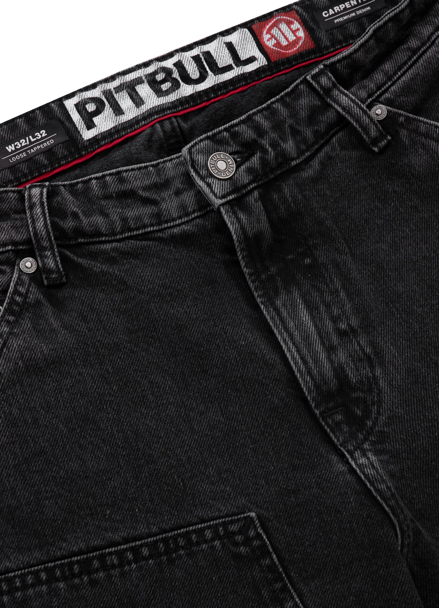 CARPENTER Black Denim Jeans - Pitbullstore.eu