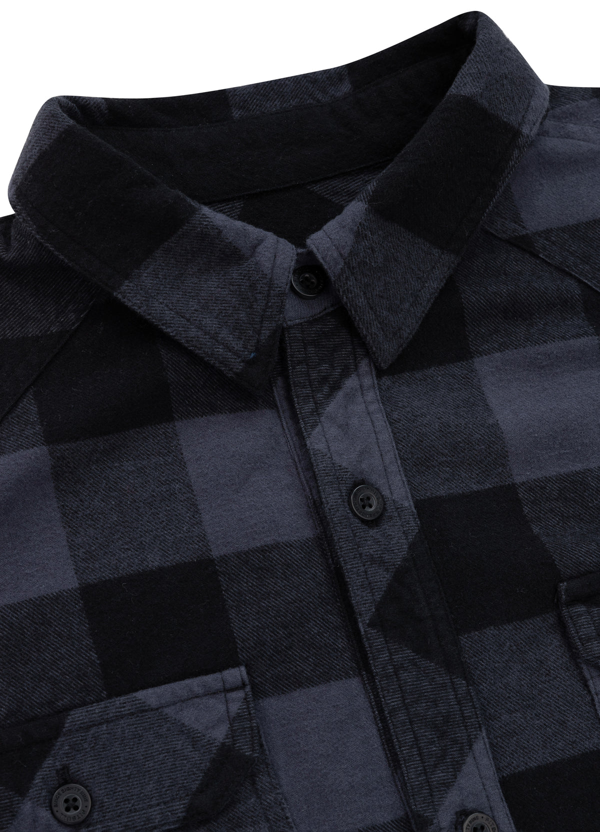 MITCHELL Grey/Black Flannel Shirt - Pitbullstore.eu