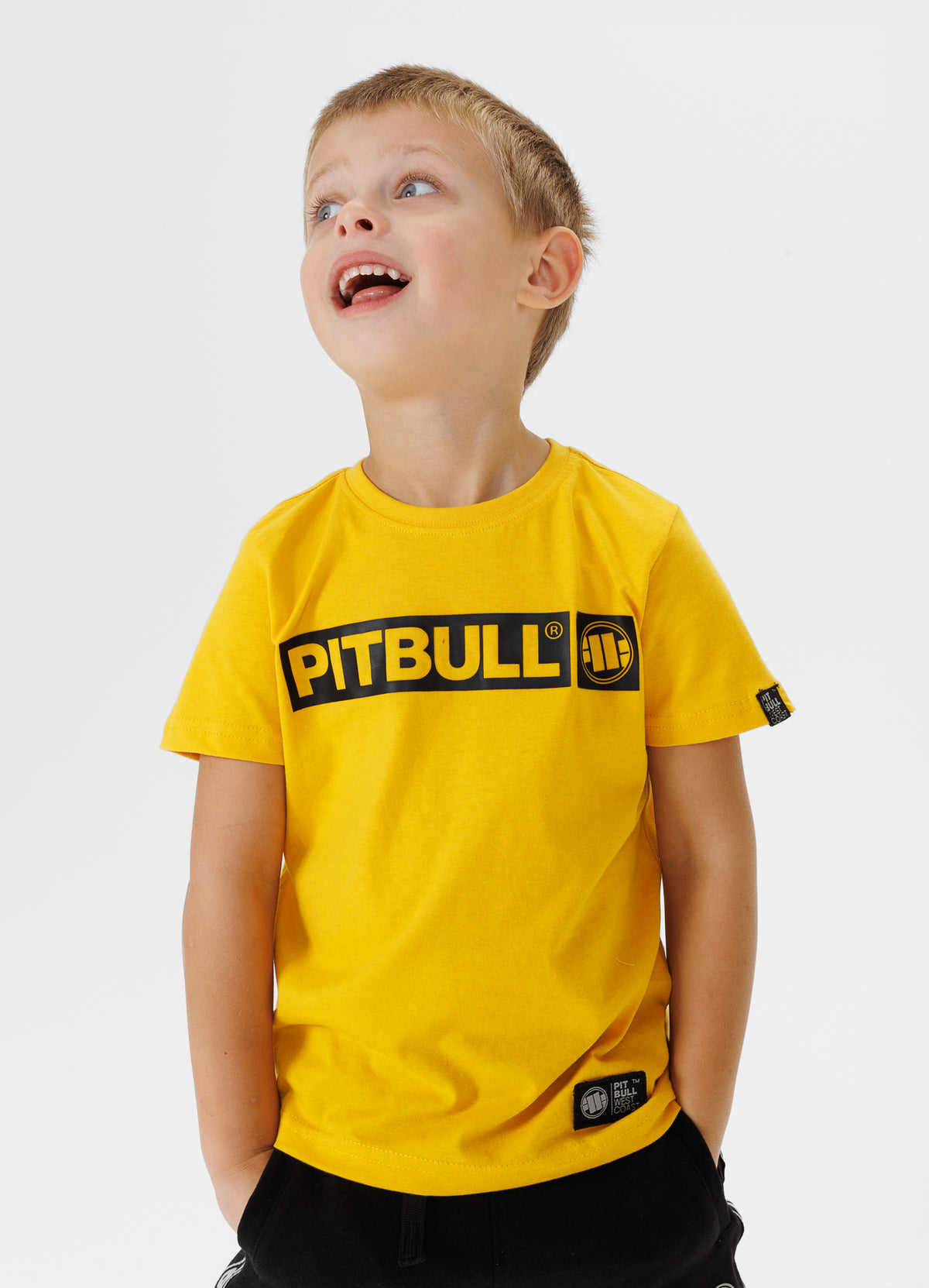 HILLTOP kids yellow t-shirt - Pitbullstore.eu