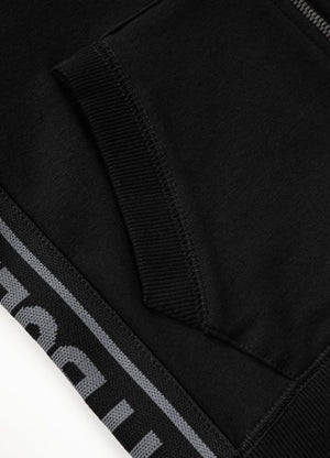Damen-Kapuzenpullover mit Reißverschluss French Terry Small Logo