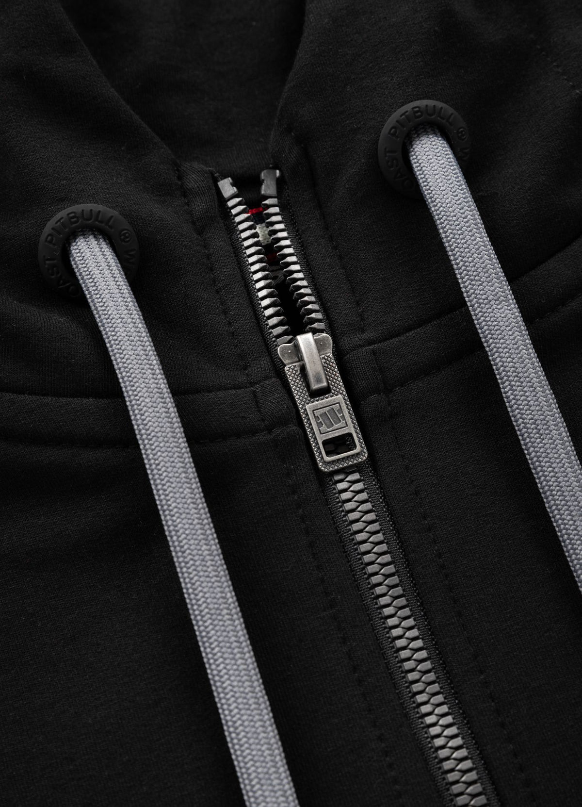 Damen-Kapuzenpullover mit Reißverschluss French Terry Small Logo