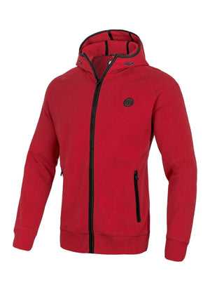 Kapuzen-Sweatjacke HARRIS Rot