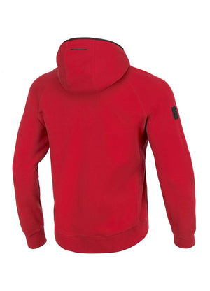 Kapuzen-Sweatjacke HARRIS Rot