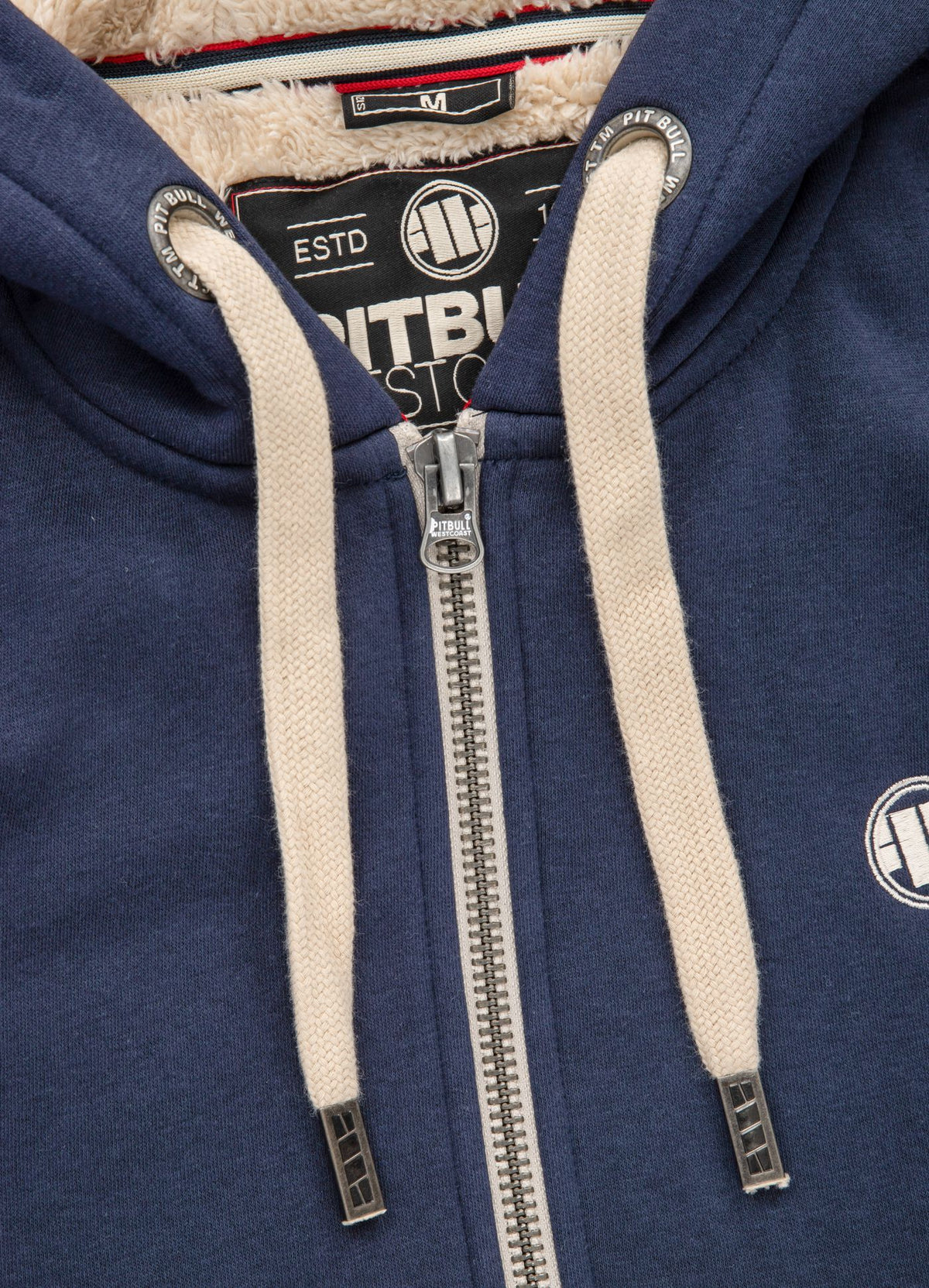 Hoodie mit Reißverschluss Sherpa Ruffin - Dunkelblau