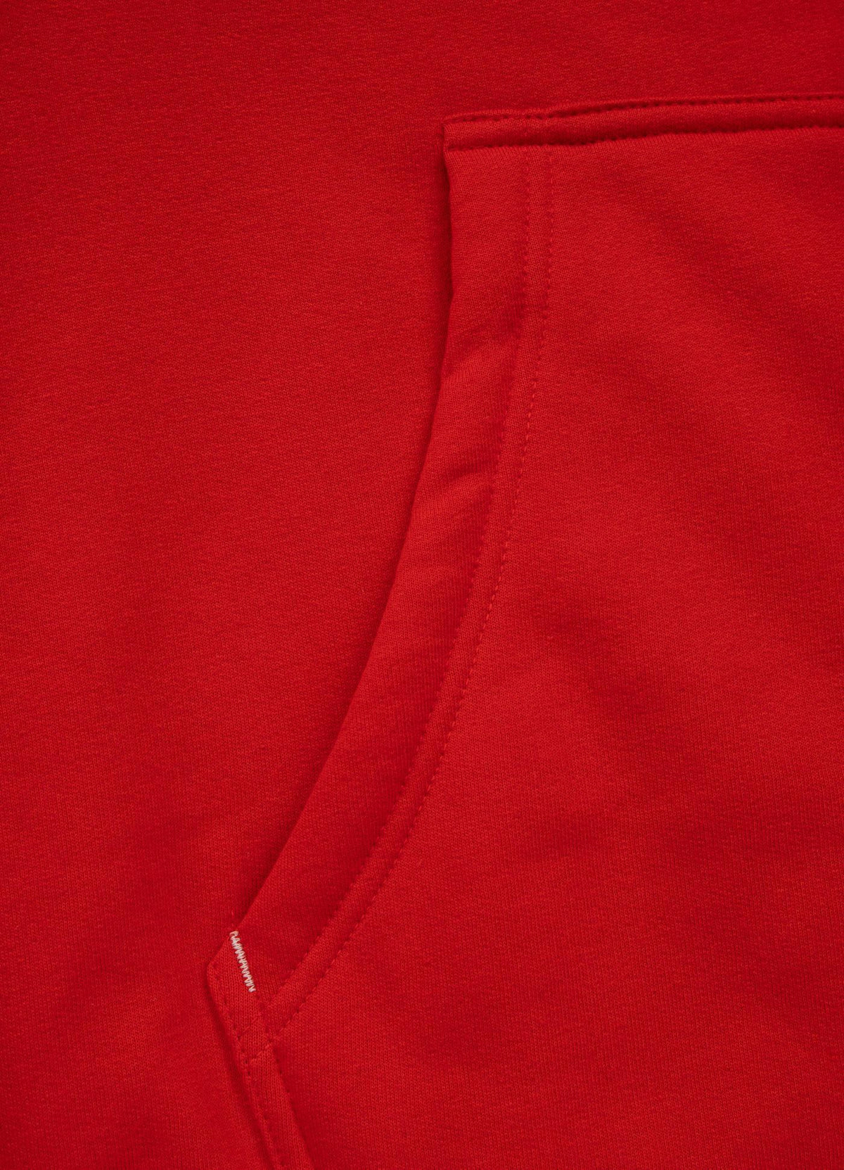 Hoodie mit Reißverschluss Sherpa Ruffin - Rot