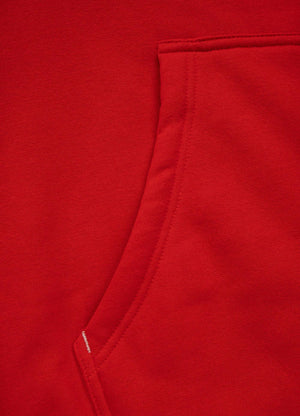 Hoodie mit Reißverschluss Sherpa Ruffin - Rot