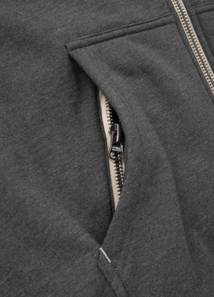 Hoodie mit Reißverschluss Sherpa Ruffin - Anthrazit