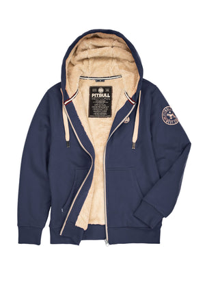 Hoodie mit Reißverschluss Sherpa Ruffin - Dunkelblau