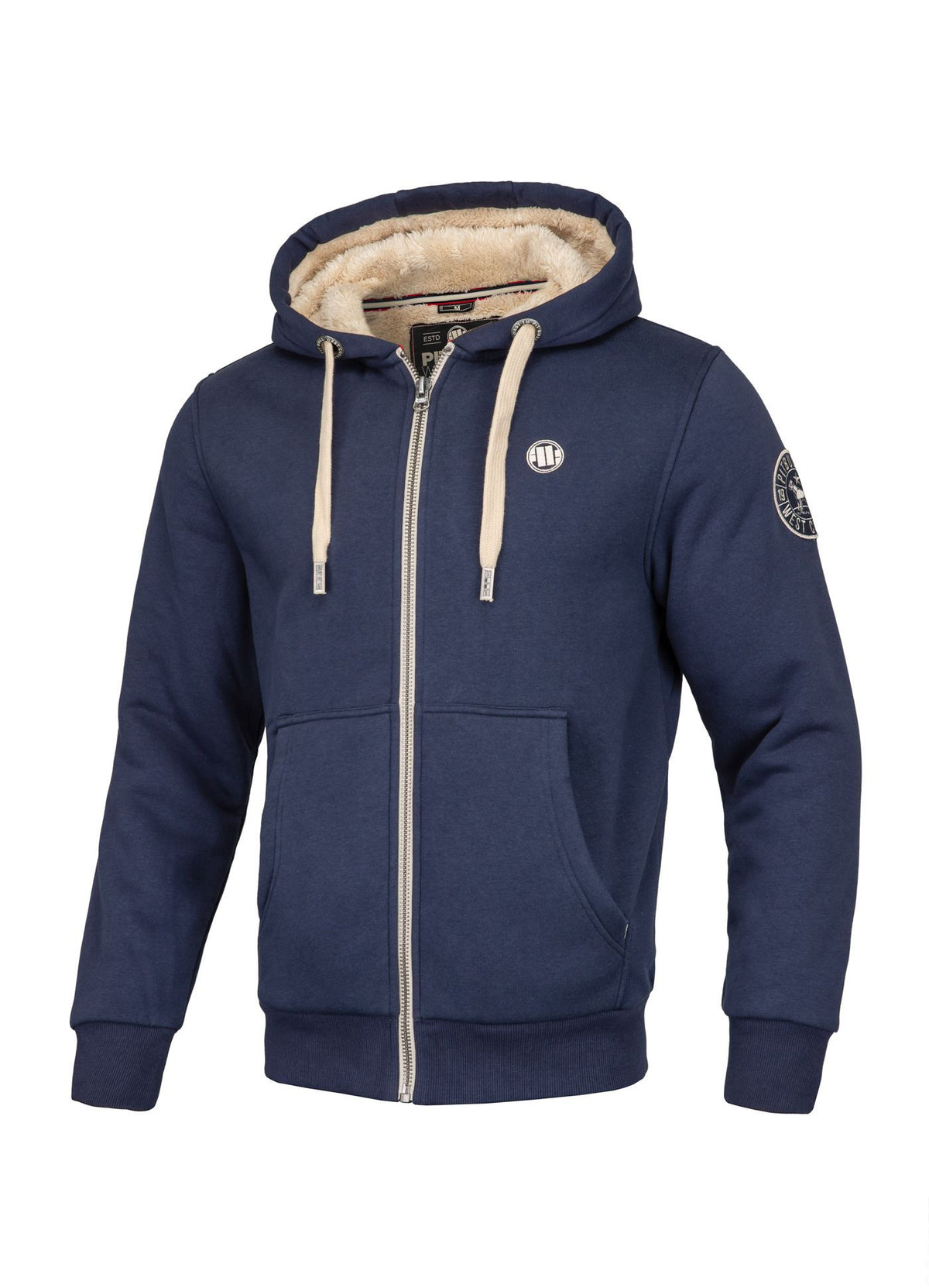 Hoodie mit Reißverschluss Sherpa Ruffin - Dunkelblau