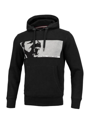 Hoodie RASTER HUND Schwarz