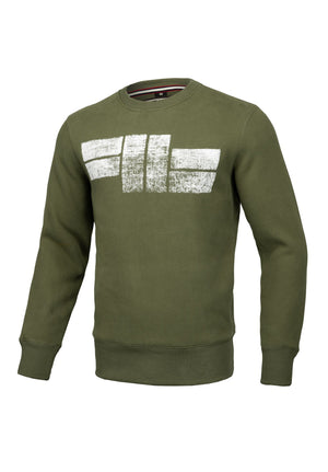 Rundhalsausschnitt CLASSIC LOGO Olive 