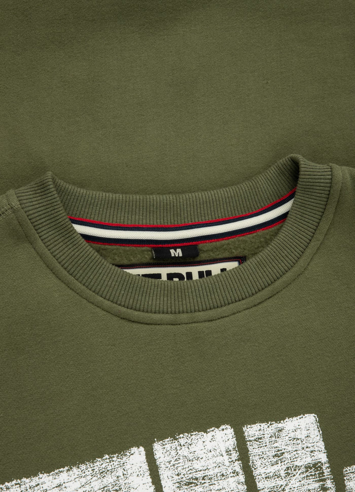 Rundhalsausschnitt CLASSIC LOGO Olive 