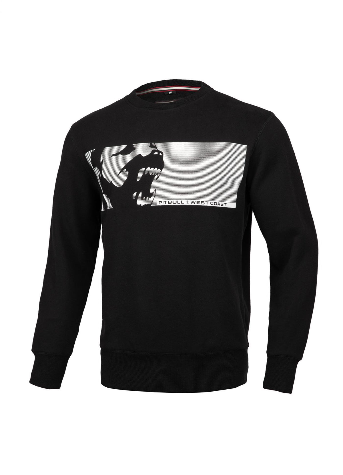 Herren Sweatshirt Raster Hund
