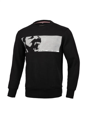 Herren Sweatshirt Raster Hund