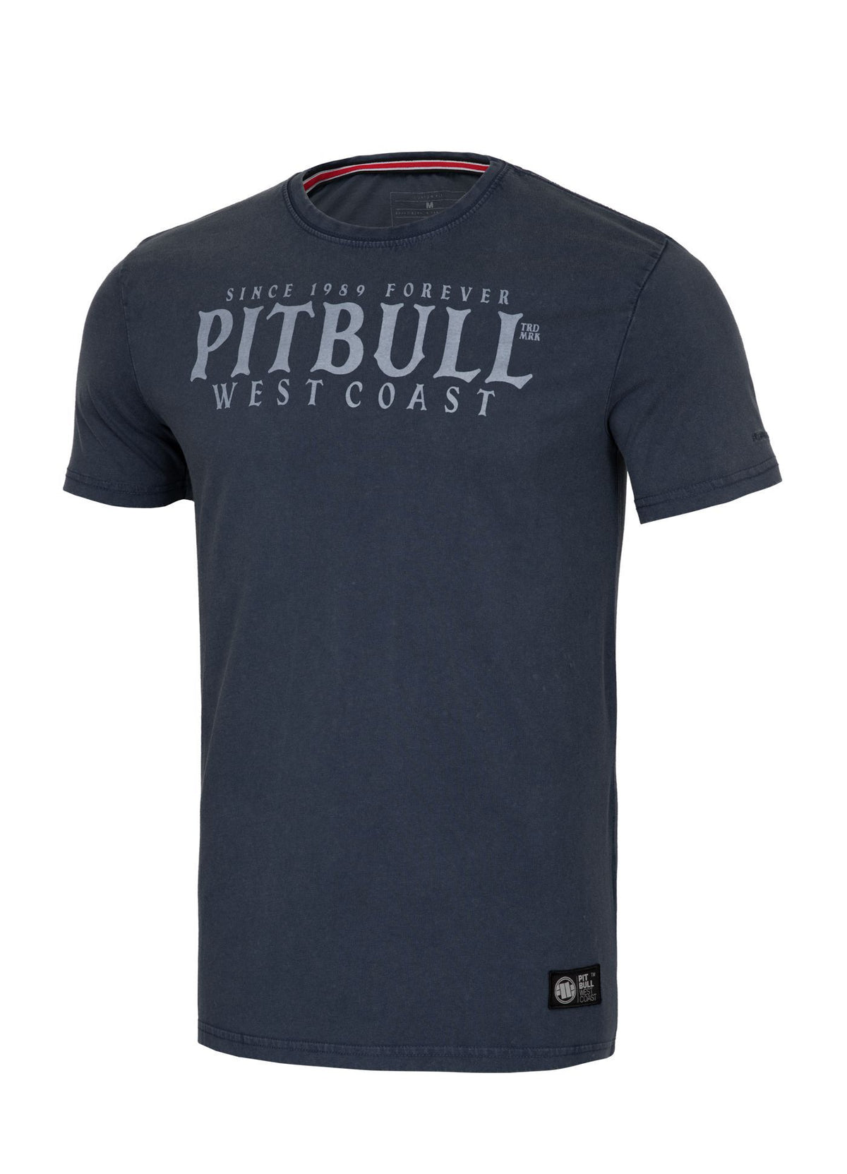 T-Shirt Mittelgewicht PITBULL FOREVER Dunkelblau
