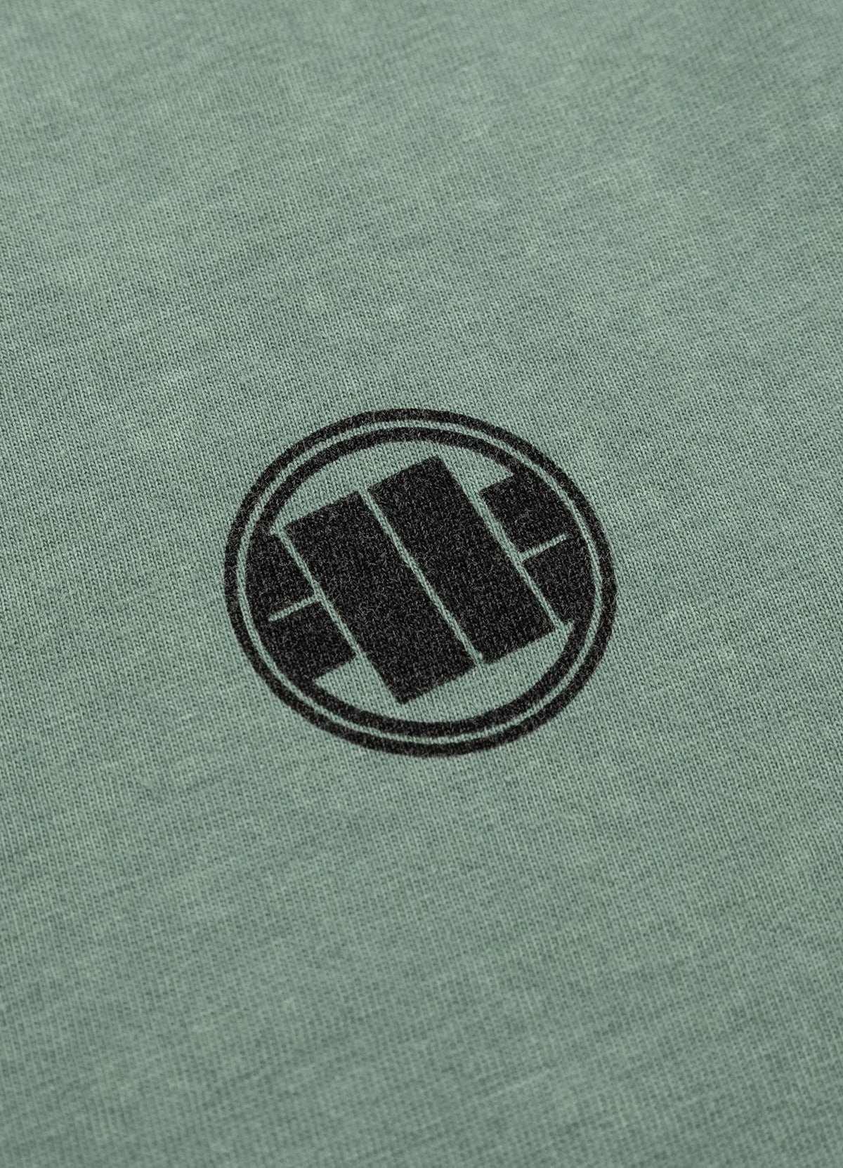 T-Shirt Denim Washed Kleines Logo