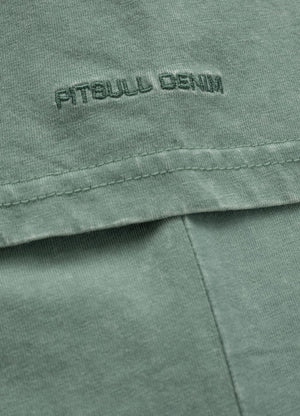 T-Shirt Denim Washed Kleines Logo