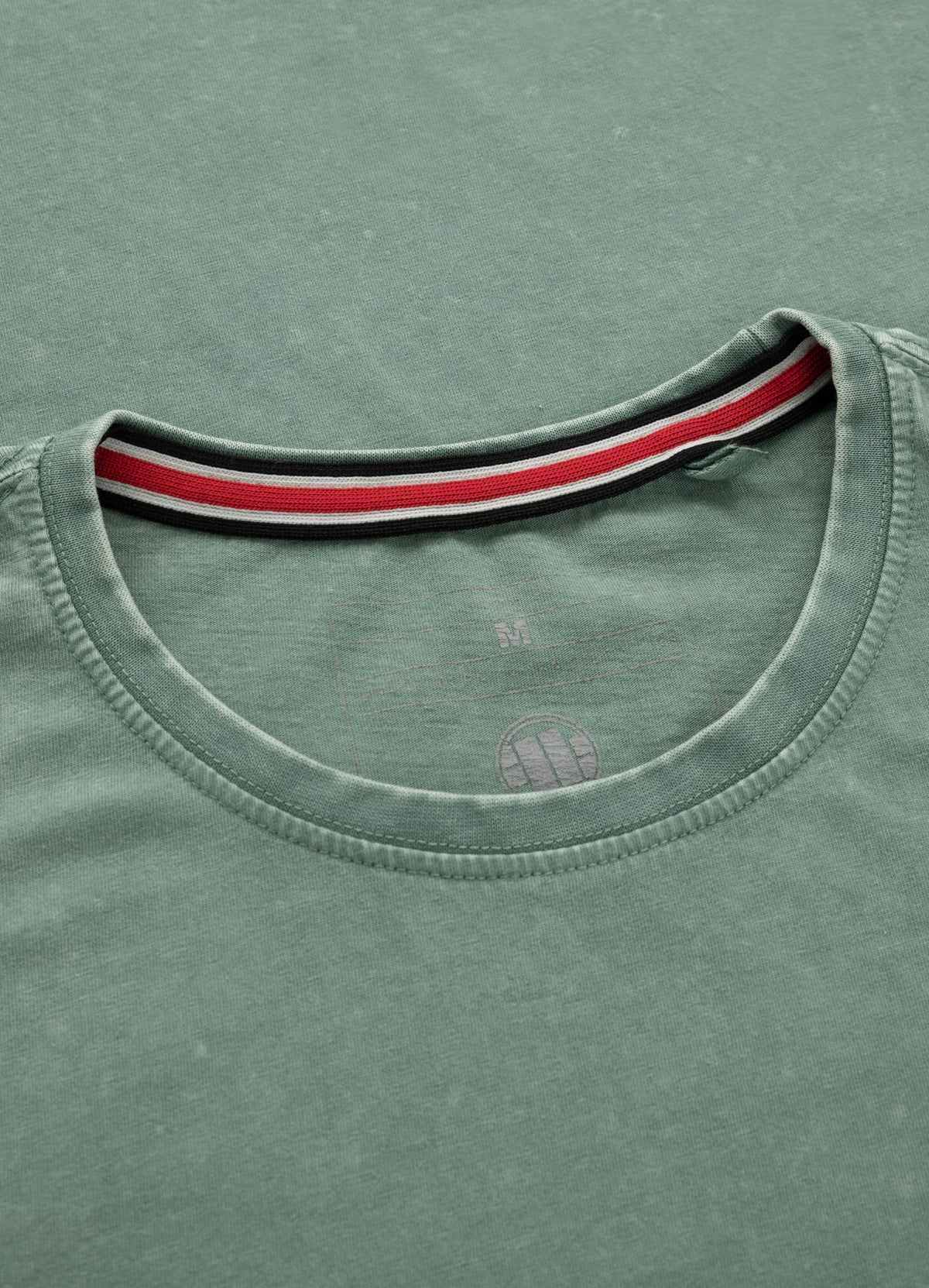 T-Shirt Denim Washed Kleines Logo