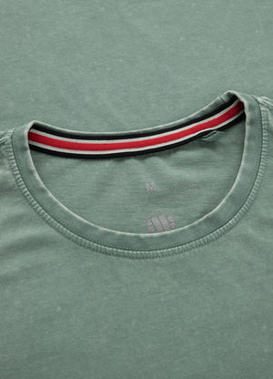 T-Shirt Denim Washed Kleines Logo