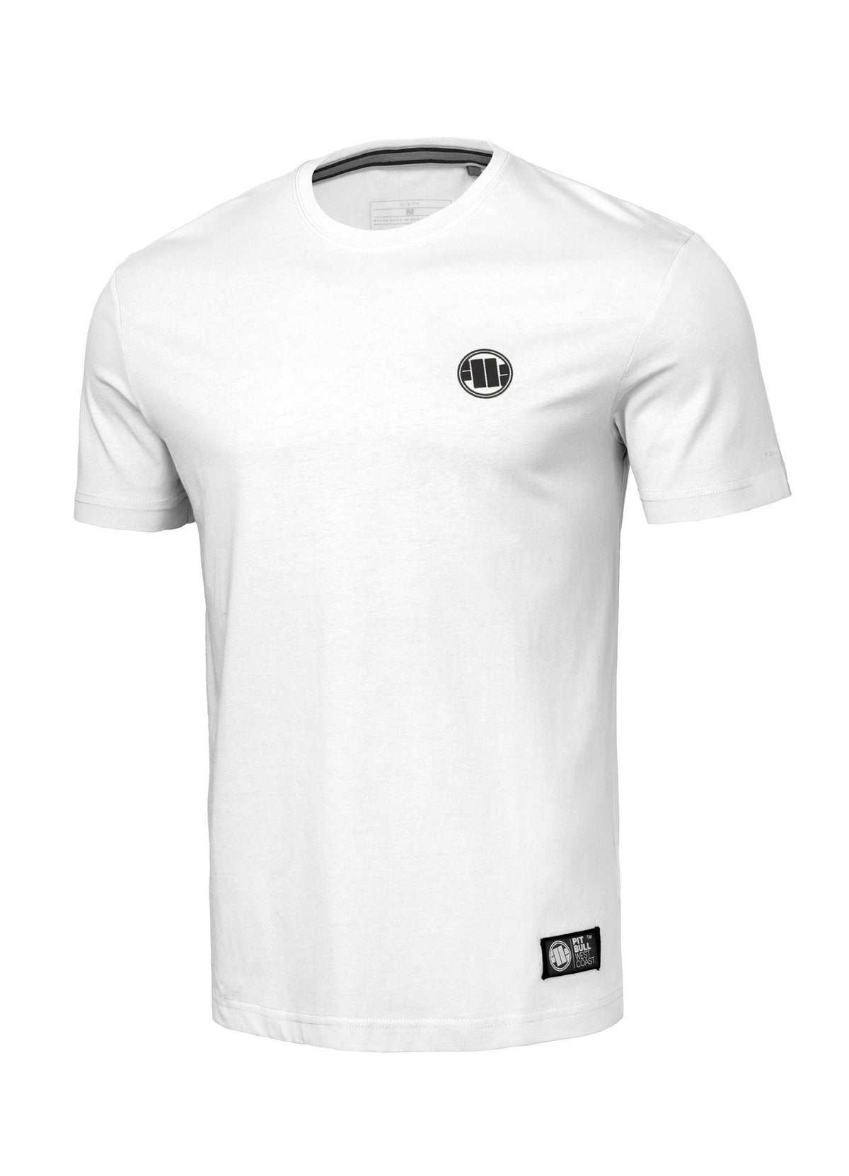 T-Shirt Garment Washed KLEINES LOGO Weiß