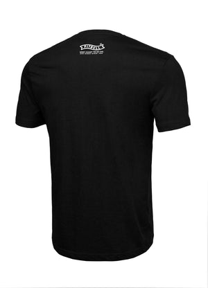 T-Shirt Mittelgewicht GUN Schwarz