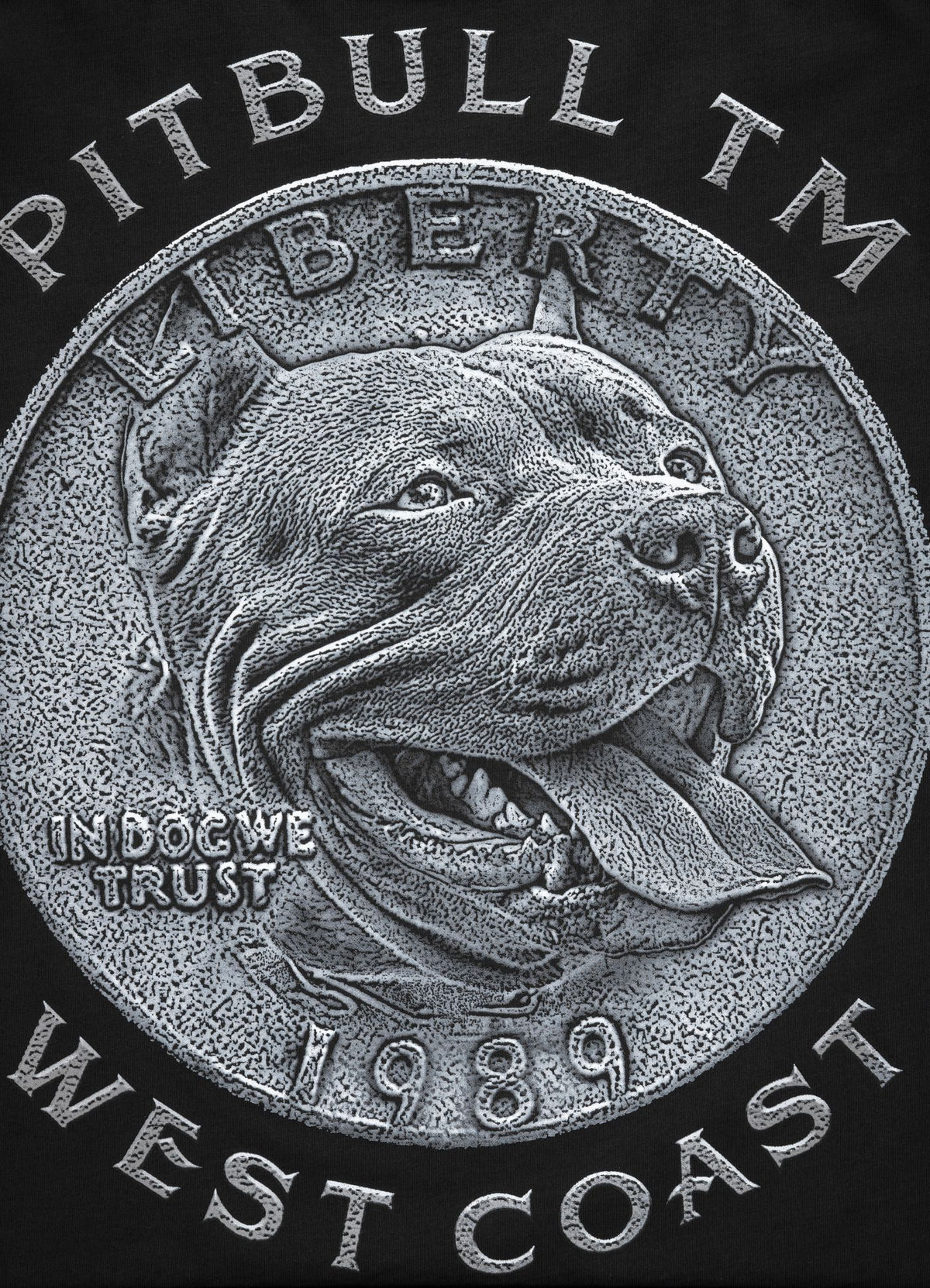 T-shirt Pitbull Coin - Pitbull.eu