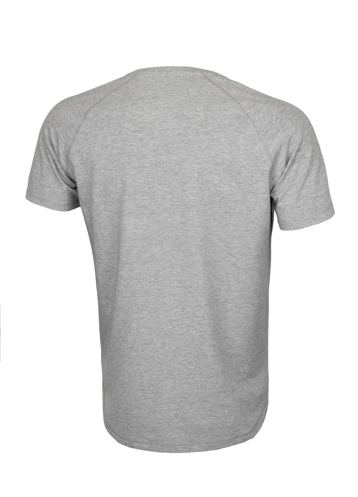 T-Shirt Schwerer Spandex KLEINES LOGO Grau