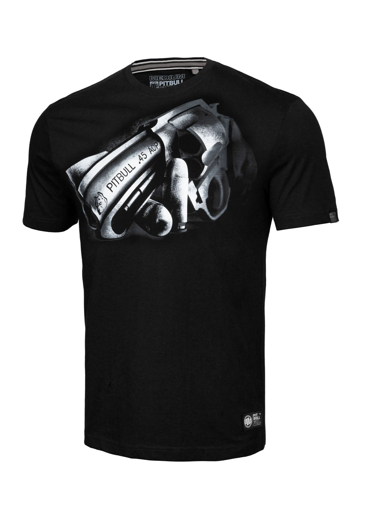 T-Shirt SO CAL 45 Schwarz