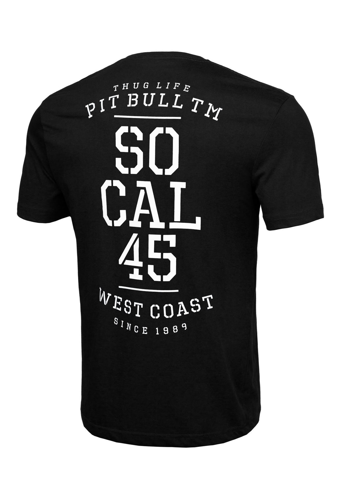 T-Shirt SO CAL 45 Schwarz