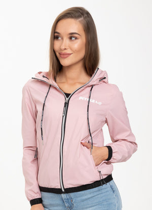 Damen Nylonjacke mit Kapuze DAHLIA Rosa 