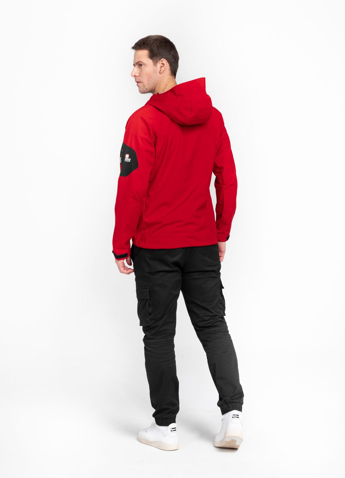 ROCKFISH Kapuzen-Softshelljacke Rot 