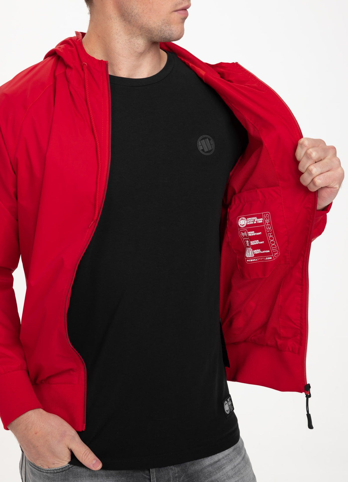 Transitional hooded jacket Athletic - Pitbull.eu