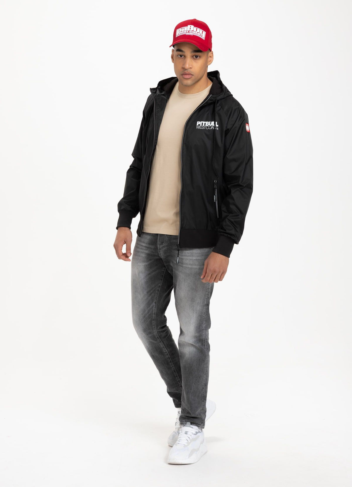 Übergangsjacke mit Kapuze Athletic