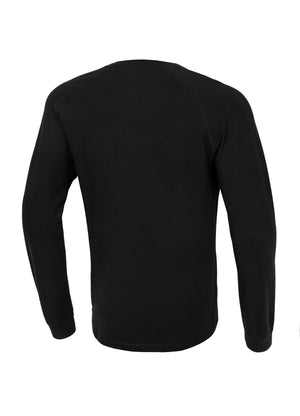 Longsleeve Heavyweight Spandex KLEINES LOGO Schwarz