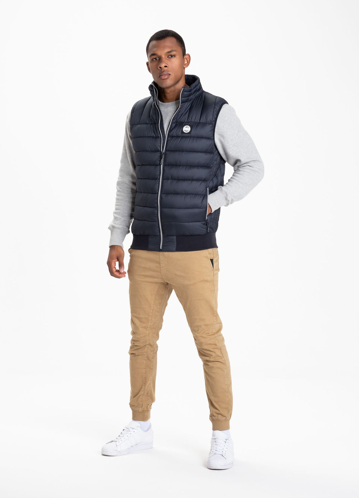 Herren Steppweste Granger - Dunkelblau
