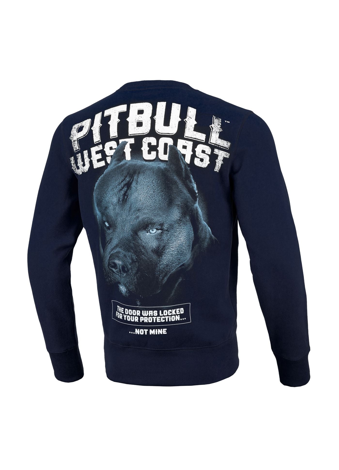 Black dog crewneck on sale