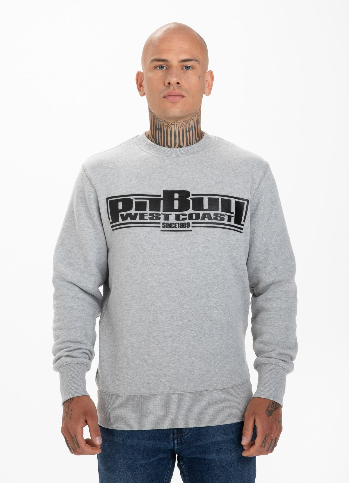 Crewneck Classic Boxing 21 Graumeliert 