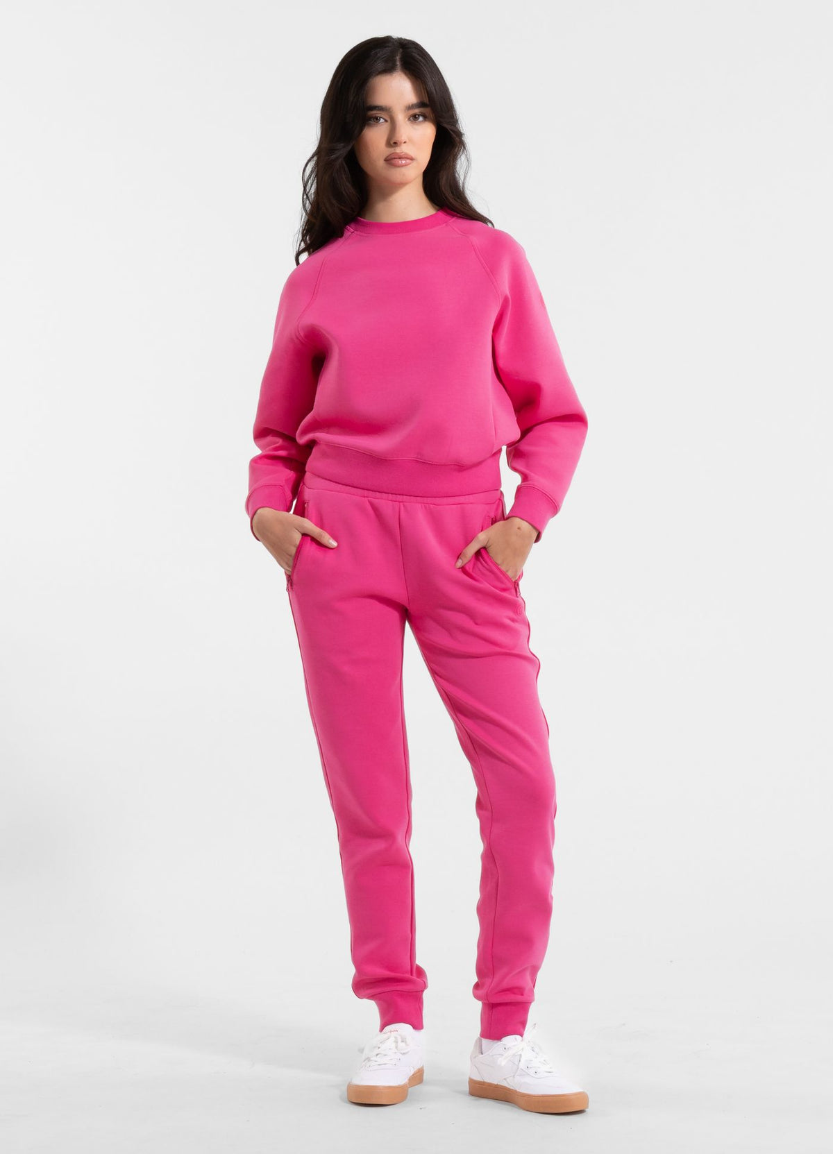 Women's sweatshirt Discovery - Rasberry