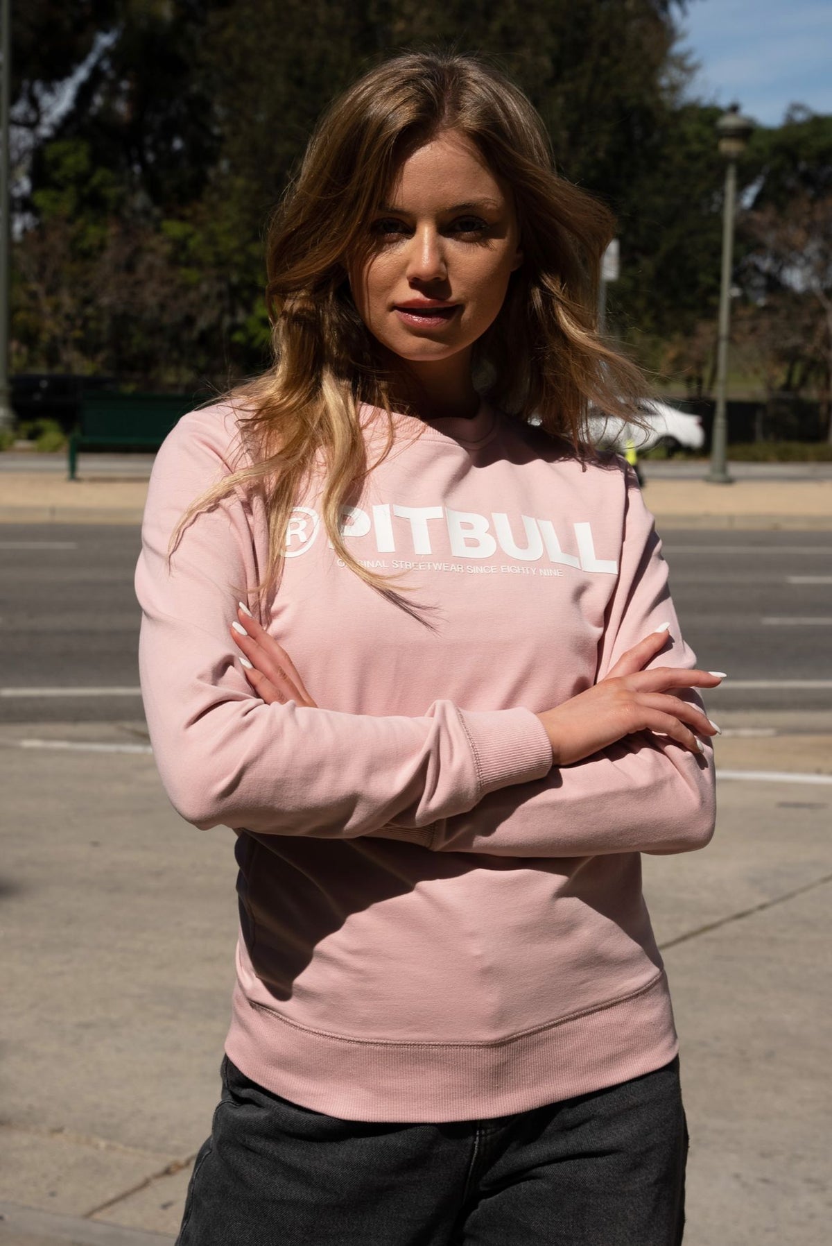 Damen-Sweatshirt French Terry Melrose