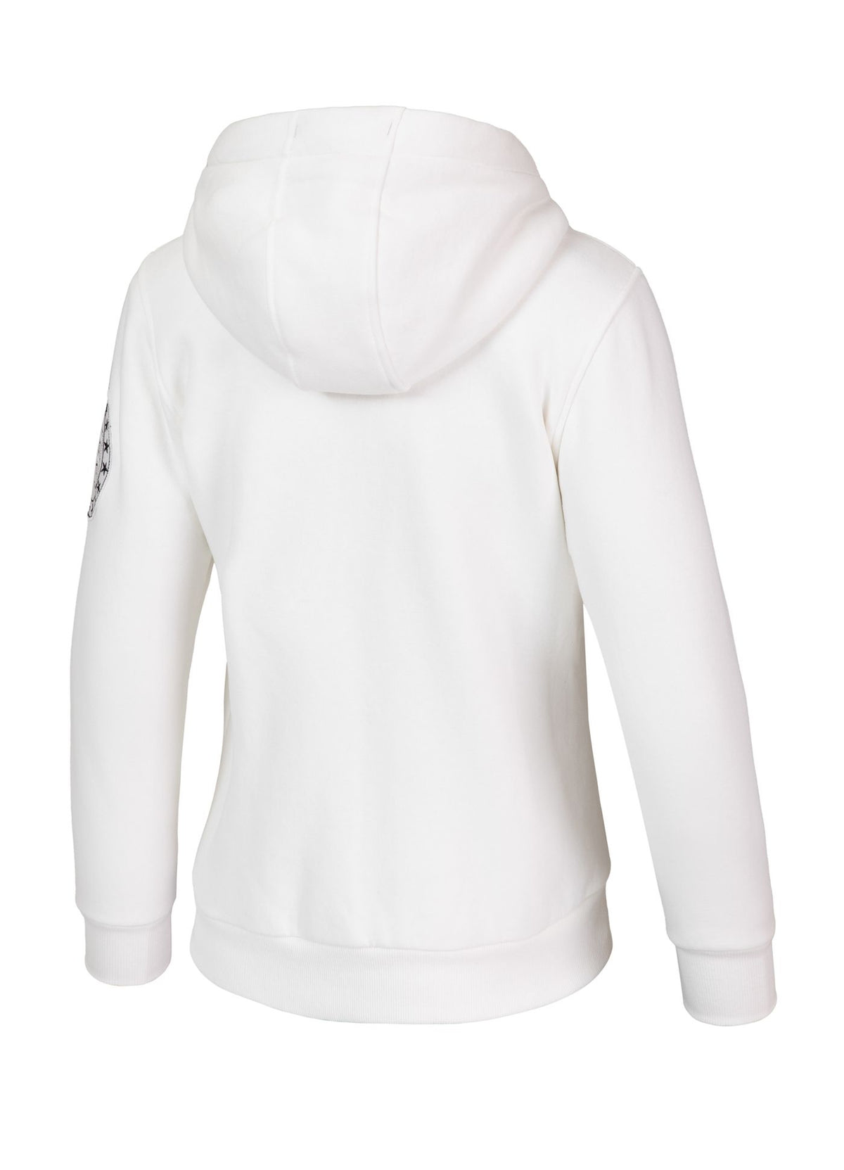 Frauen Hoodie mit Reißverschluss Sherpa Ruffina - Offwhite