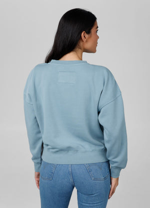 Frauen Sweatshirt Manzanita - Blau