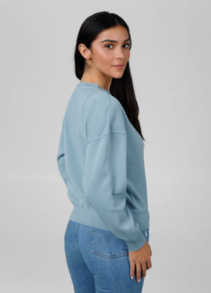 Frauen Sweatshirt Manzanita - Blau