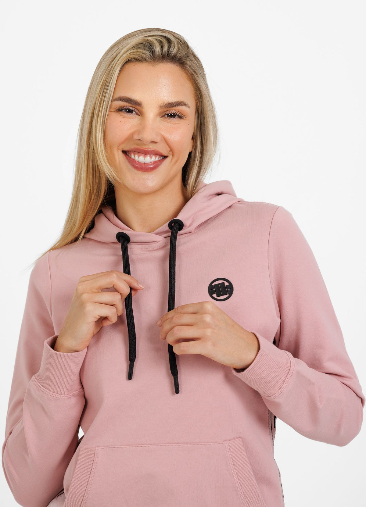 Frauen Hoodie French Terry La Canada - Rosa