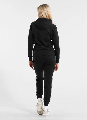 Frauen Hoodie French Terry La Canada - Schwarz