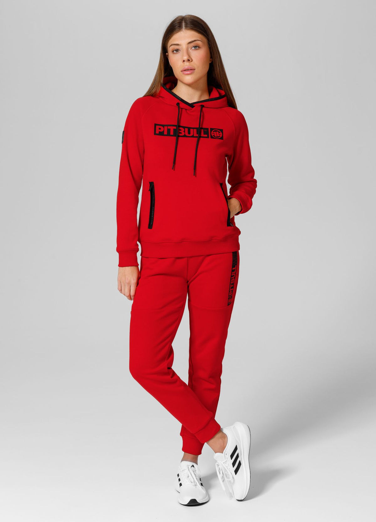 Frauen Hoodie Georgia - Rot