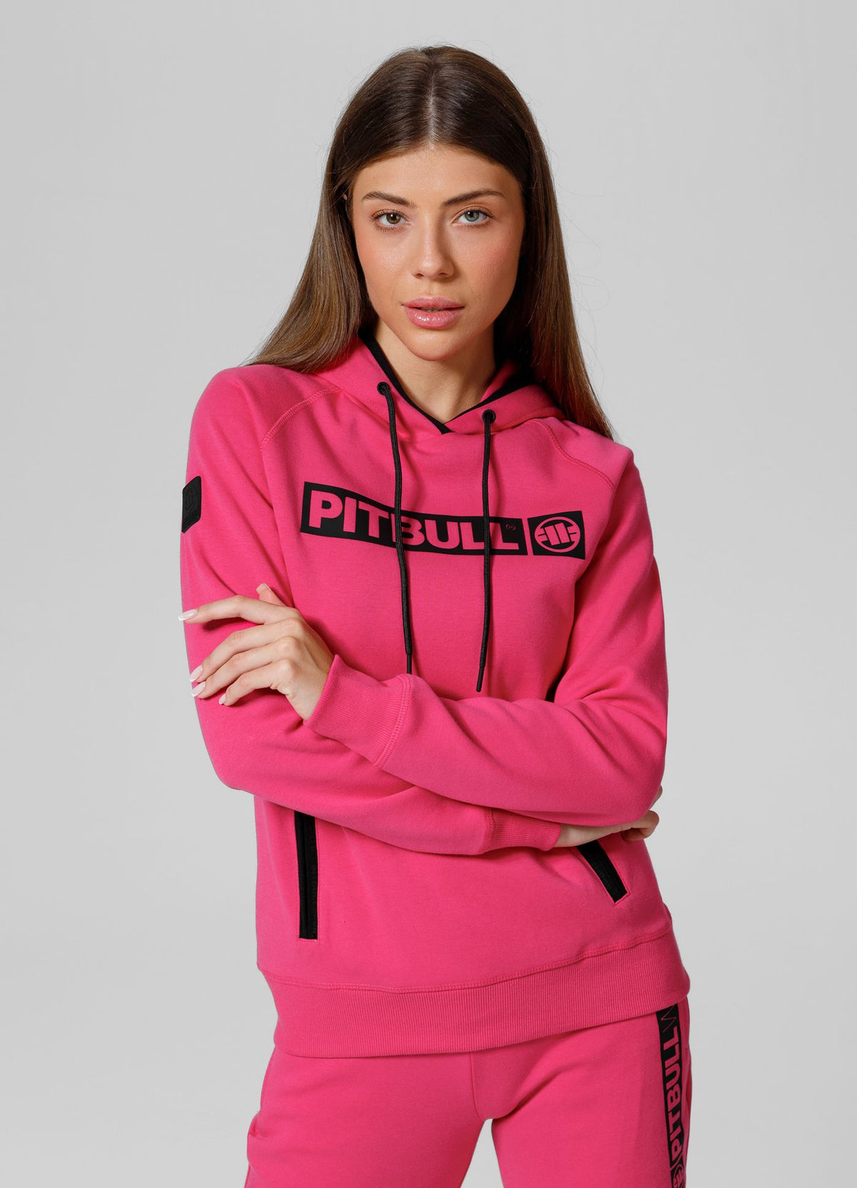 Frauen Hoodie Georgia - Pink