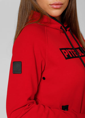 Frauen Hoodie Georgia - Rot