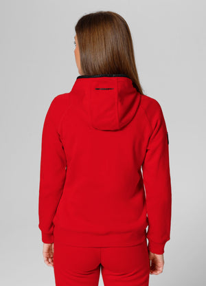 Frauen Hoodie Georgia - Rot